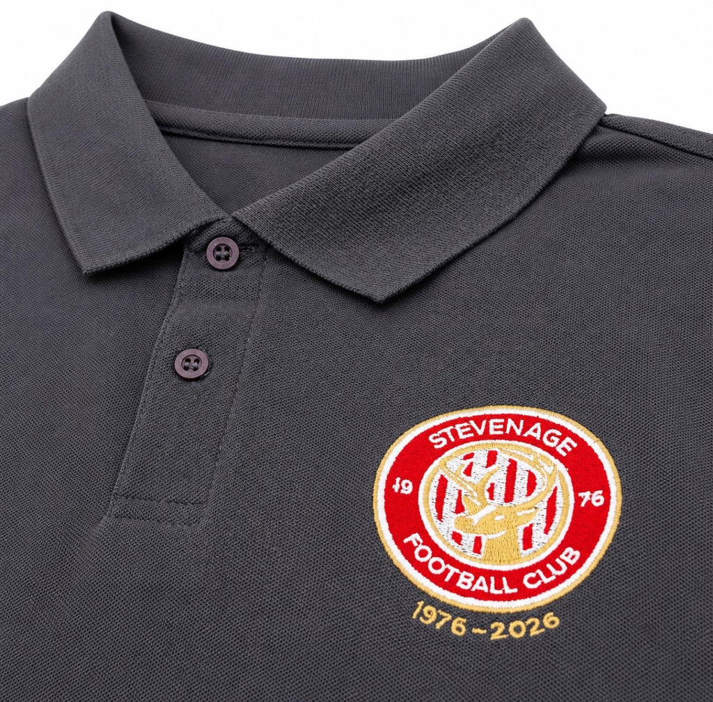 50th Anniversary Polo Shirt - Grey