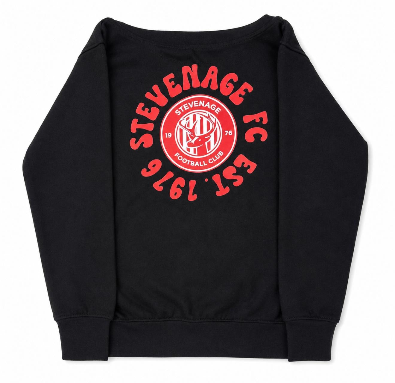 Black Hoodie - red bubble logo