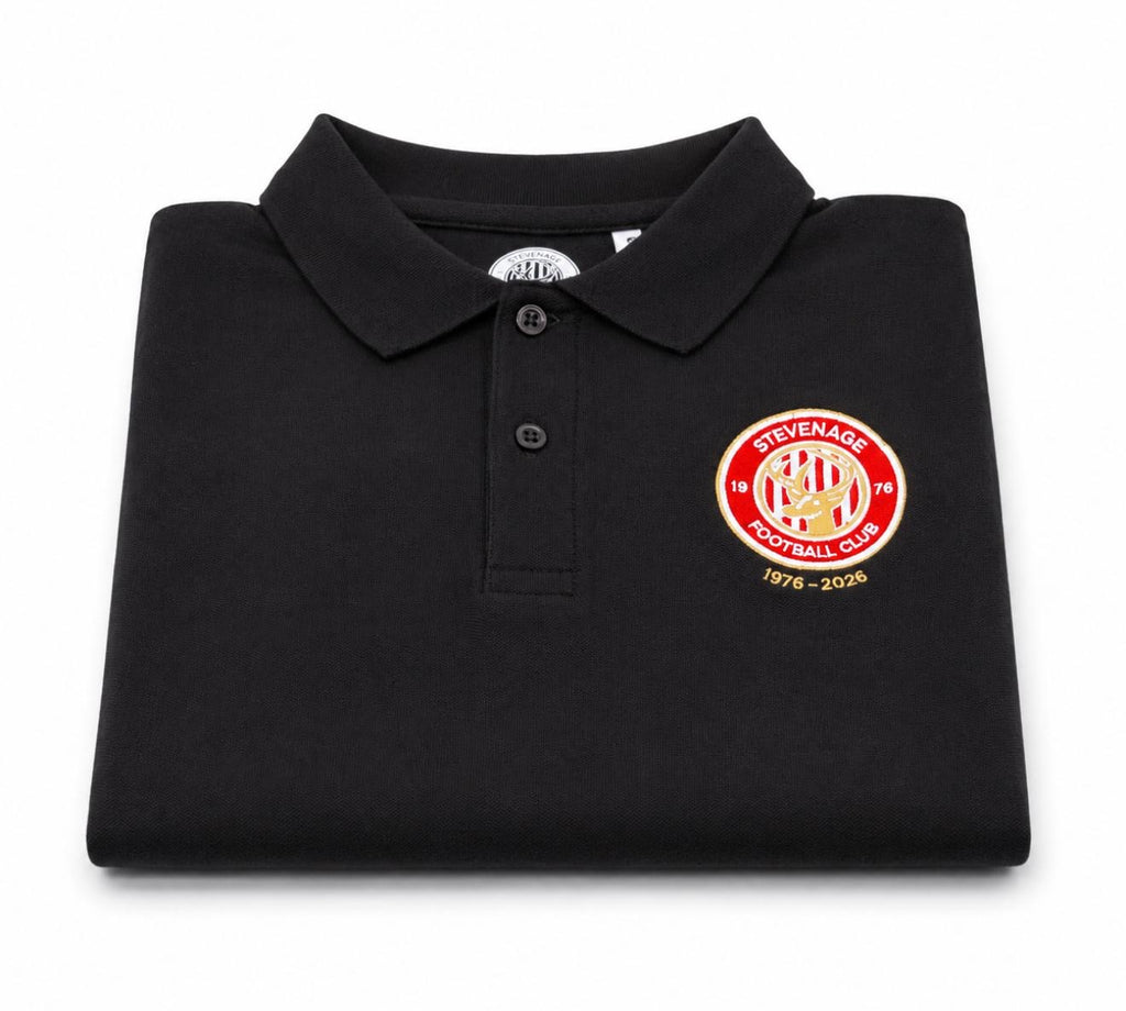 50th Anniversary Polo Shirt - Black