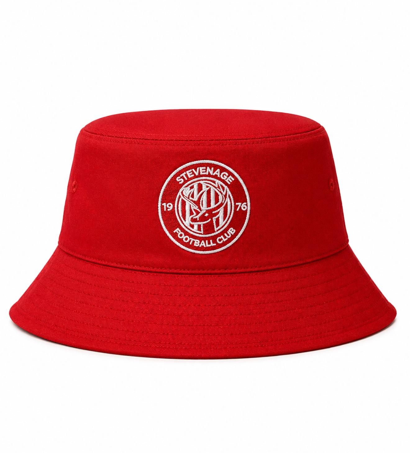 Red Bucket Hat