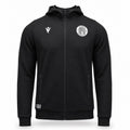 Black Zipped Hoodie