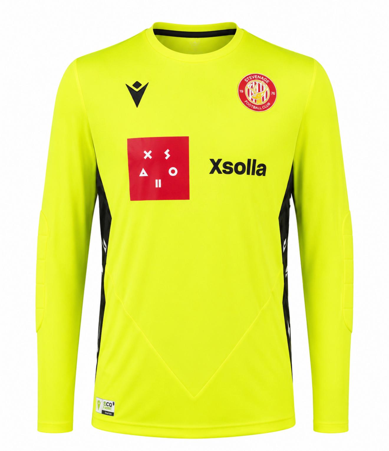 Yellow Goalkeeper Shirt