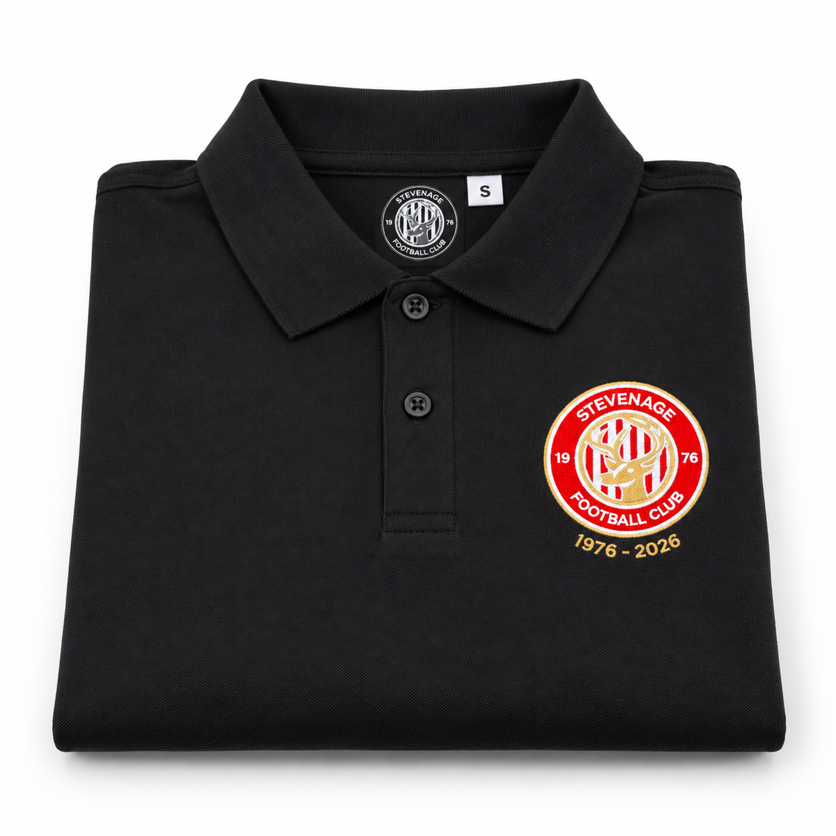 50th Anniversary Polo Shirt - Black