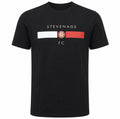 Red, White & Black Stevenage FC T-Shirt